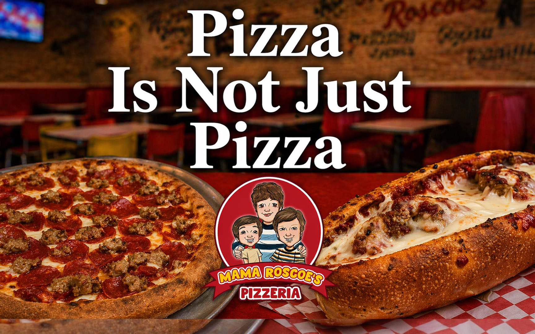 Mama Roscoe’s featured pizza